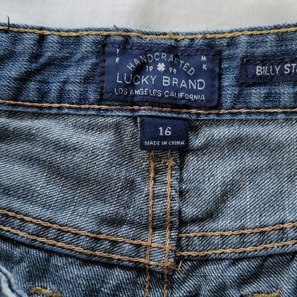 Lucky Brand Girl's Jeans - Picture 4 of 8